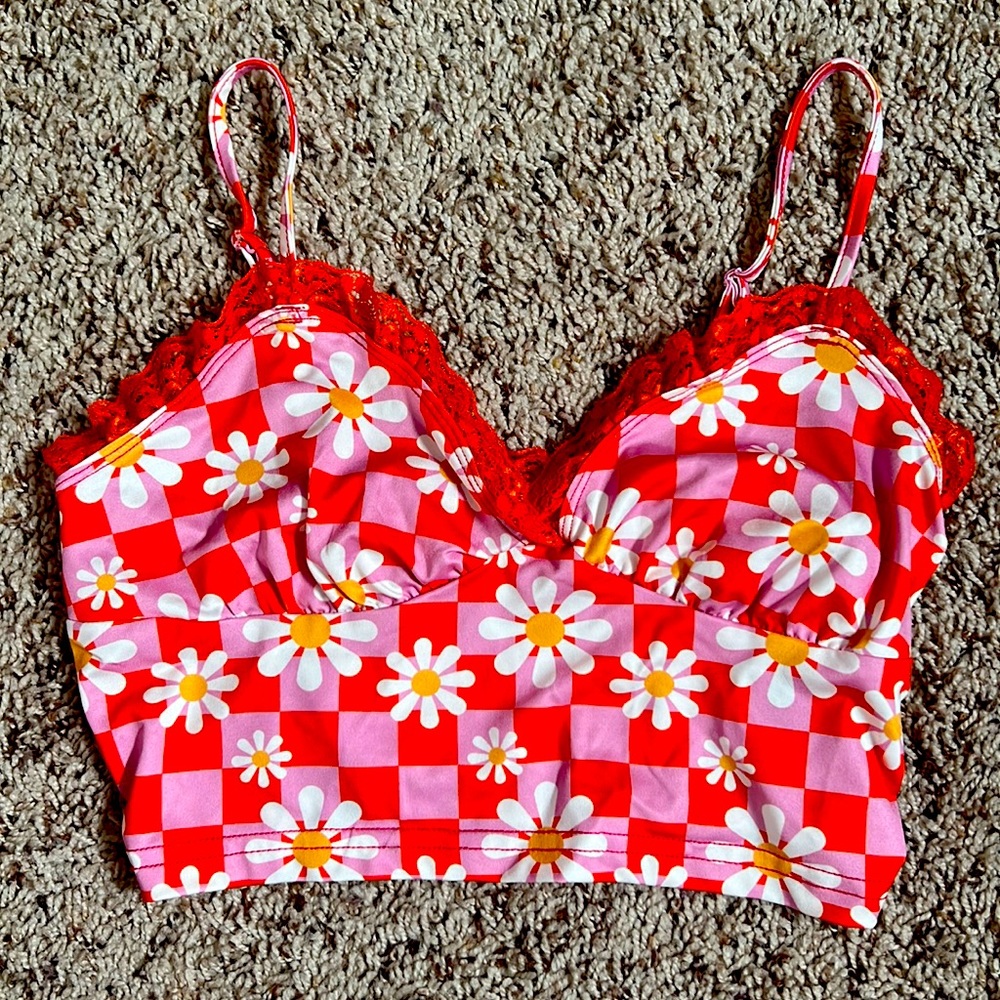 Daisy, Checkered Pattern Tank